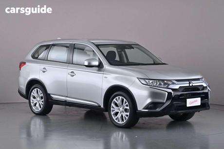 Silver 2020 Mitsubishi Outlander Wagon Es 7 Seat (Awd)