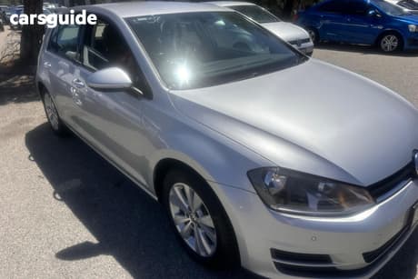 Silver 2017 Volkswagen Golf Hatchback 92 Tsi Trendline
