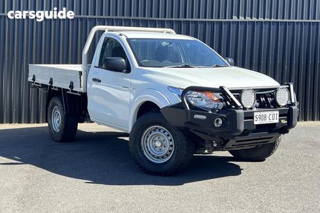 White 2016 Mitsubishi Triton Dual Cab Utility Gls (4X4)