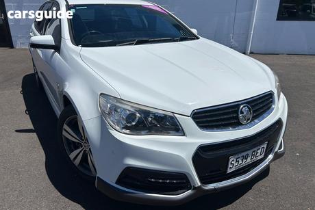 White 2014 Holden Commodore Sportswagon Sv6