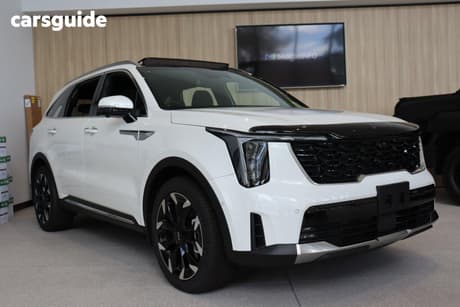 White 2025 Kia Sorento Wagon Gt-Line 7 Seat