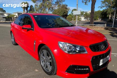 Red 2014 Holden Commodore Sedan Sv6