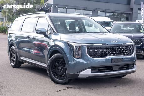 Blue 2025 Kia Carnival Wagon S