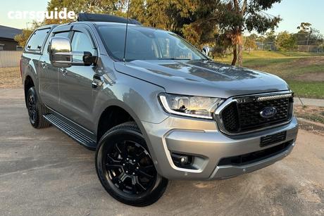 Silver 2021 Ford Ranger Double Cab Pick Up Xlt 3.2 (4X4)