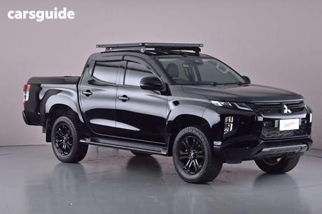 Black 2021 Mitsubishi Triton Double Cab Pick Up Gsr (4X4)
