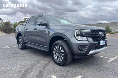 Grey 2025 Ford Ranger Double Cab Pick Up Phev Wildtrak (4X4)