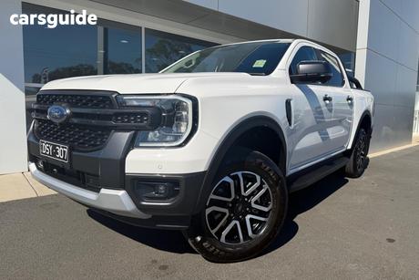 White 2025 Ford Ranger Double Cab Pick Up Sport 2.0 (4X4)
