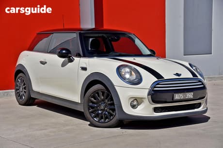 White 2015 Mini Hatch Hatch COOPER F