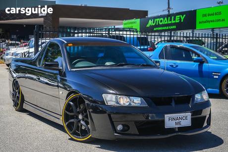 Black 2004 HSV Maloo Utility