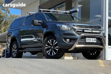 Blue 2019 Holden Colorado Crew Cab Pickup Ltz (4X4)