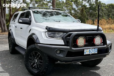 White 2020 Ford Ranger Double Cab Pick Up Raptor 2.0 (4X4)
