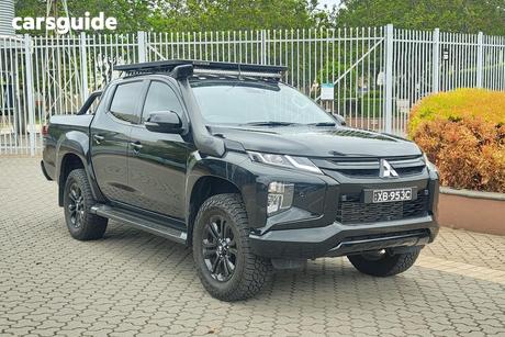 Black 2020 Mitsubishi Triton Double Cab Pick Up Gsr (4X4)