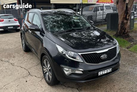 Black 2015 Kia Sportage Wagon Platinum (Awd)