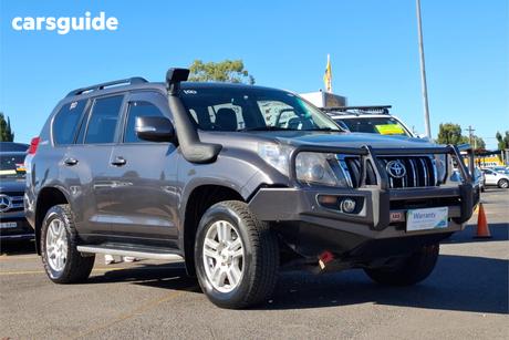 Grey 2012 Toyota Landcruiser Prado SUV VX 4X4