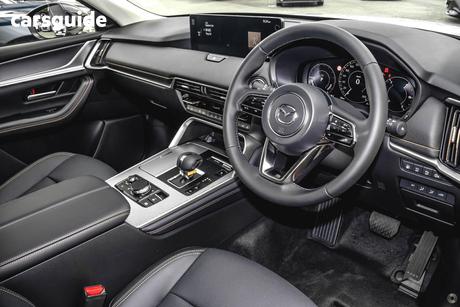 Beige 2025 Mazda CX-80 Wagon P50E Gt