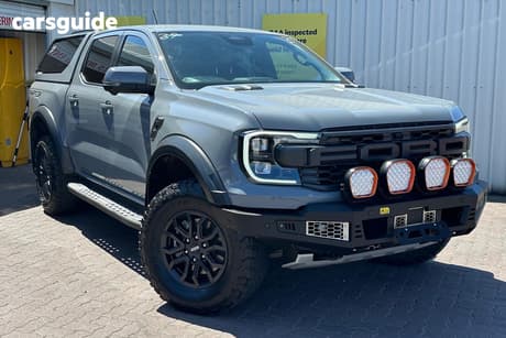 Grey 2023 Ford Ranger Double Cab Pick Up Raptor 3.0 (4X4)