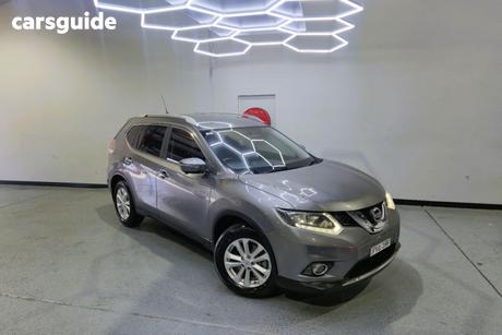 Grey 2015 Nissan X-Trail Wagon St-L 7 Seat (Fwd)