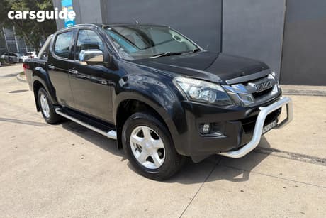 Black 2012 Isuzu D-MAX Crew Cab Utility Ls-U (4X4)
