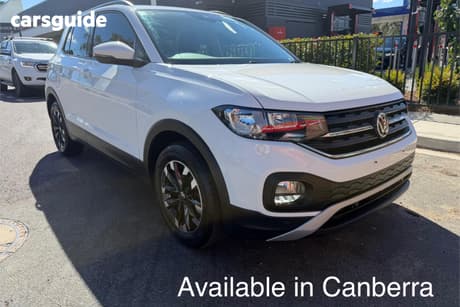 White 2021 Volkswagen T-Cross Wagon 85Tsi Life
