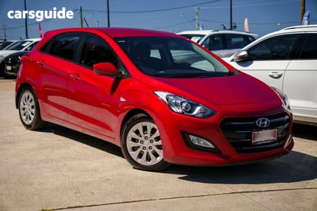 Red 2016 Hyundai I30 Hatchback Active