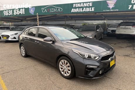 Grey 2019 Kia Cerato Hatchback S
