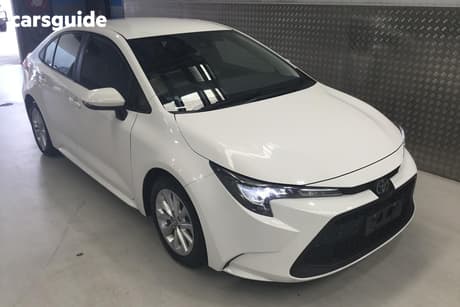 White 2021 Toyota Corolla Sedan Ascent Sport