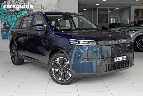 Blue 2025 Jaecoo J5 SUV EV SUMMIT F