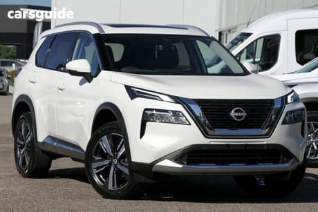 White 2025 Nissan X-Trail Wagon Ti (4Wd)