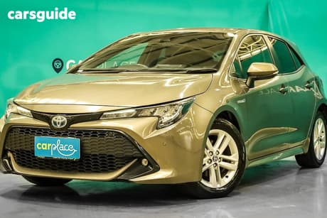 Brown 2019 Toyota Corolla Hatchback Sx (Hybrid)