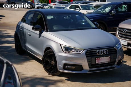 Silver 2018 Audi A1 Hatchback Sportback 1.4 Tfsi Sport
