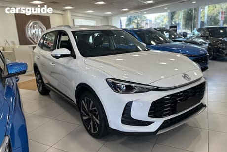 White 2025 MG ZS Wagon Essence