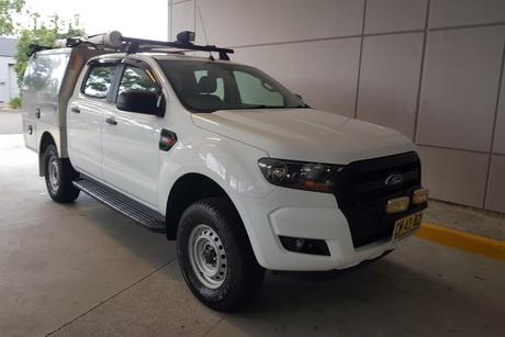 White 2017 Ford Ranger Ute Tray XL