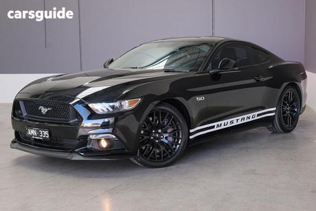 Black 2016 Ford Mustang Coupe Fastback Gt 5.0 V8