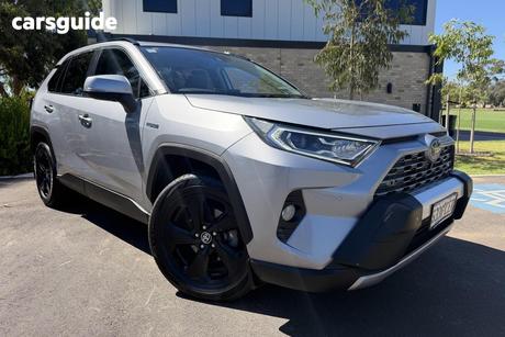 Silver 2019 Toyota RAV4 Wagon Cruiser Awd Hybrid