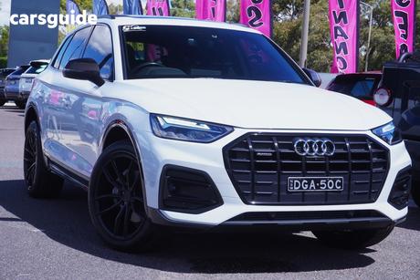 White 2020 Audi Q5 Wagon 45 Tfsi Quattro Launch Ed Mhev