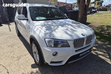 White 2013 BMW X3 Wagon Xdrive 30D