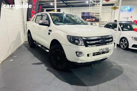 White 2014 Ford Ranger Crew Cab Pickup Xlt 3.2 Hi-Rider (4X2)