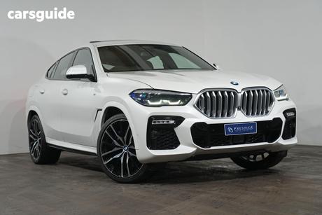 White 2019 BMW X6 Coupe Xdrive 30D