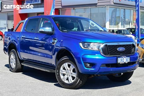 Blue 2022 Ford Ranger Super Cab Utility Xlt 2.0 (4X4)