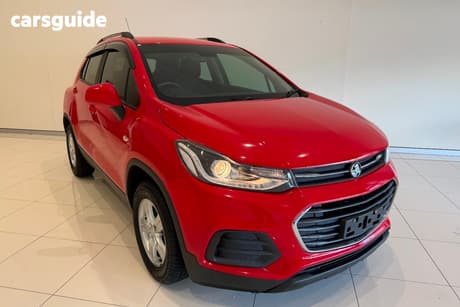 Red 2017 Holden Trax Wagon Ls