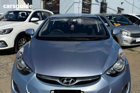 Blue 2013 Hyundai Elantra Sedan Active