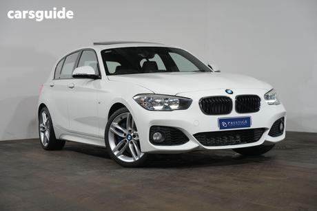 White 2015 BMW 118I Hatchback Sport Line