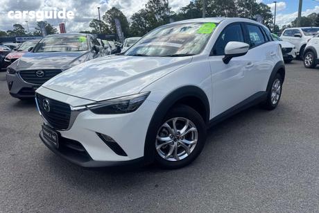 White 2024 Mazda CX-3 Wagon G20 Pure
