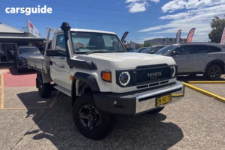 White 2024 Toyota Landcruiser Cab Chassis Lc79 Gxl