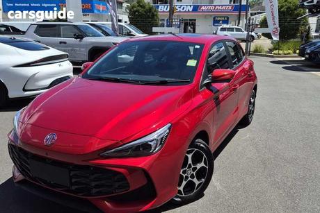 Red 2025 MG MG3 Hatchback Essence Hybrid+