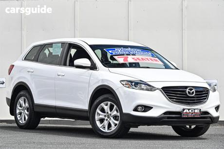 White 2013 Mazda CX-9 Wagon Classic (Fwd)