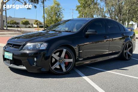 Black 2007 HSV Clubsport Sedan R8