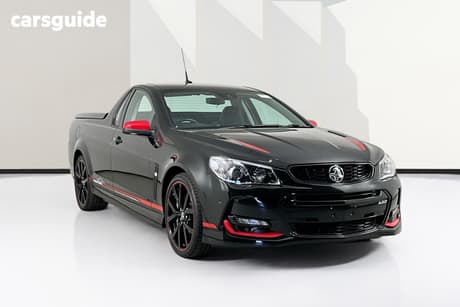 Black 2017 Holden UTE Utility Ss-V Redline Magnum Edt