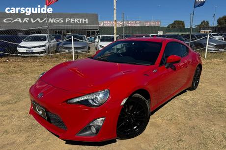 Red 2013 Toyota 86 Coupe Gts