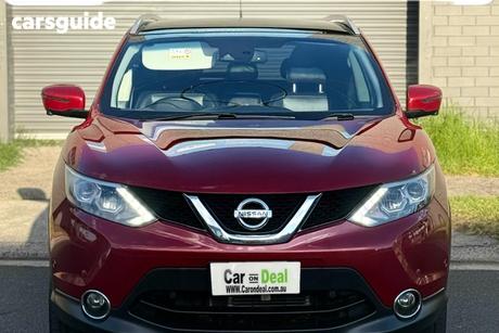 Red 2016 Nissan Qashqai Wagon Ti (4X2)